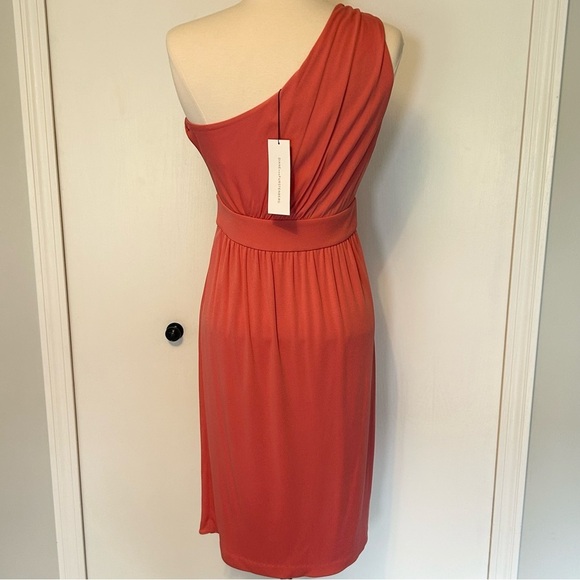 Diane von Furstenberg Epana Rose/Coral Silk Blend Faux Wrap Dress 8 NWT $325 - Picture 5 of 9